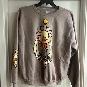 Golden Hour (Pacsun) OS Fleece Crew